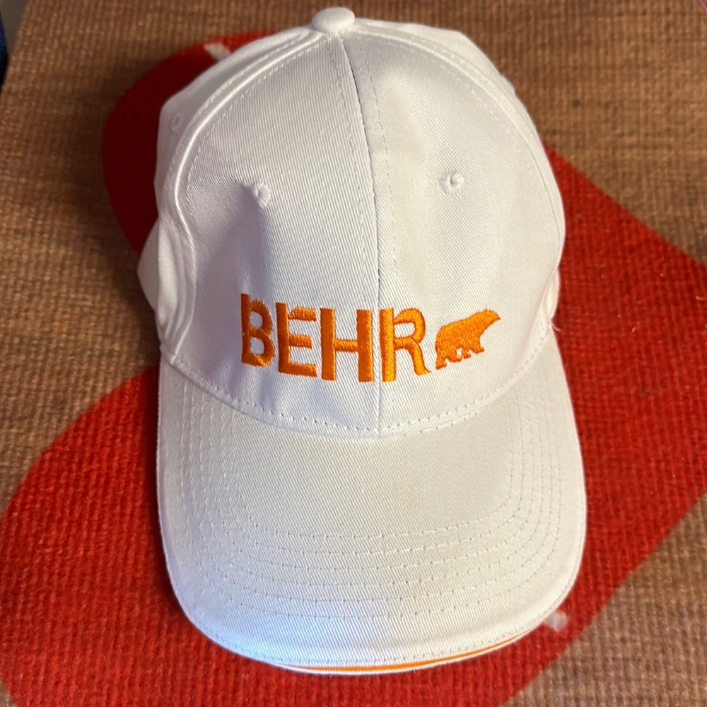 Behr white unisex cap